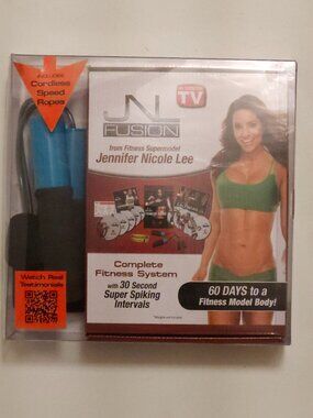 Jennifer Nicole Lee JNL Fusion 60 Days to a Fitness Model Body complete fitness